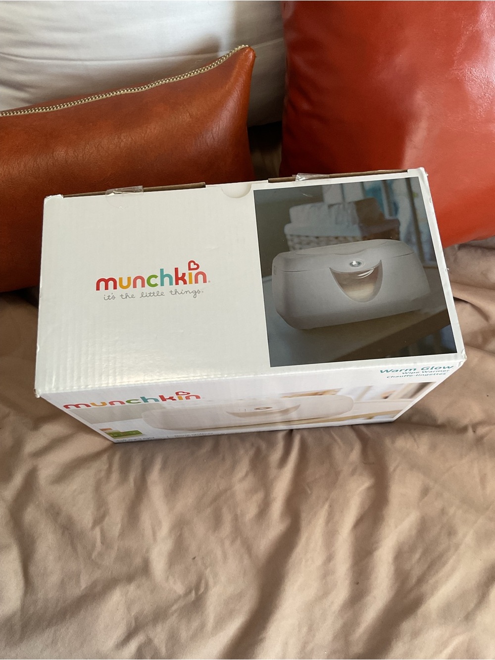 Munchkin White Warm Glow Wipe Warmer with Soft Night Light NWT - Picture 4 of 9